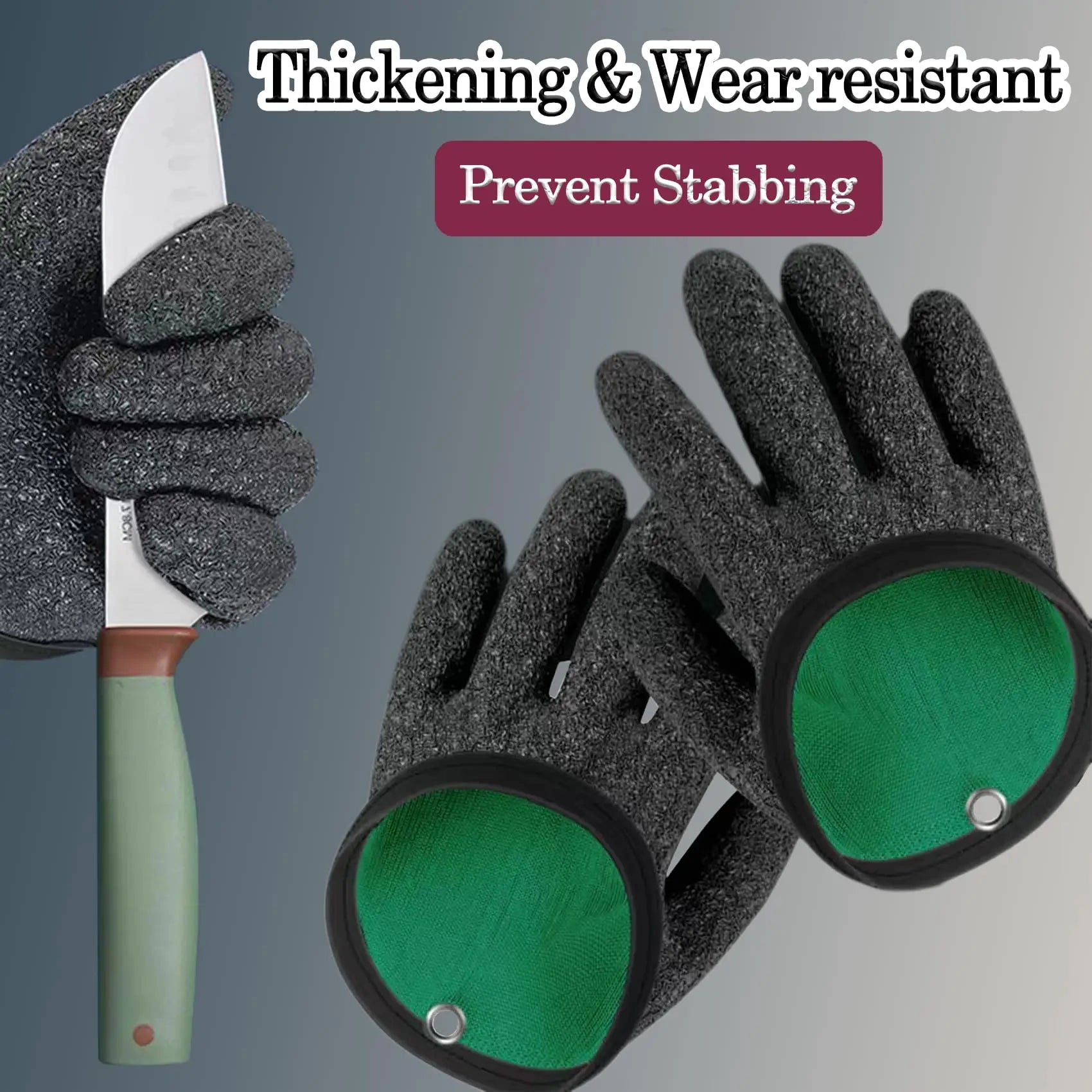 Anti-Slip Catch Fish Gloves