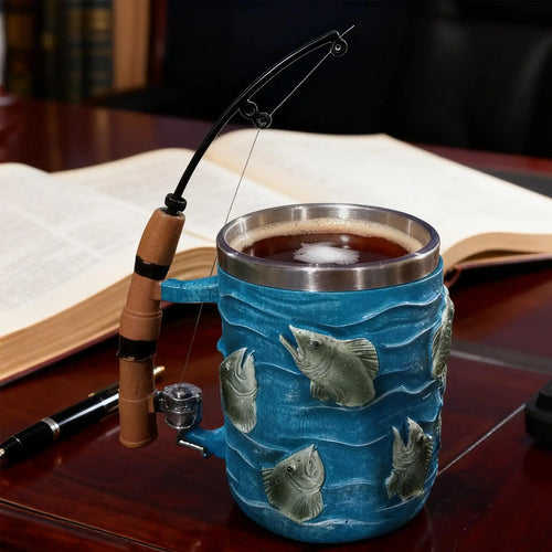 Fishing Rod Decorative Coffee Mug